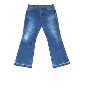 Vintage Wrangler Jeans Men 38x30 945 DEN Made USA Blue Denim Regular Fit Classic